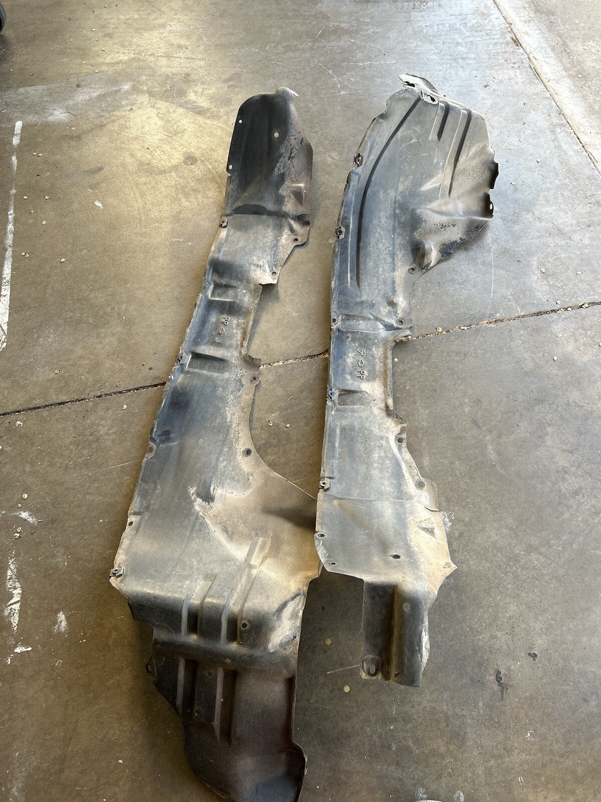 89-94 S13 Nissan 240sx OEM  LH &RH Right Left Splash Shield Guard Fender Liners 