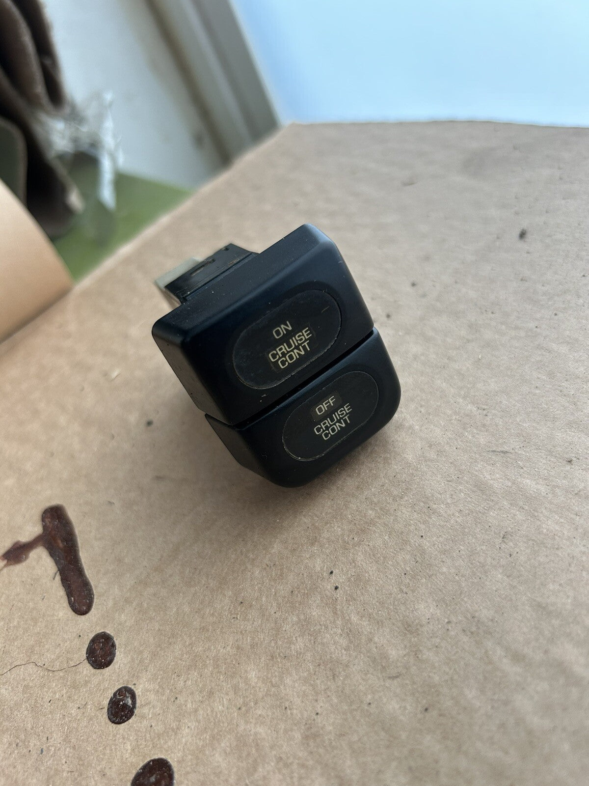 89-94 Nissan S13 240sx Cruise Control On Off Button Switch Cluster Shroud