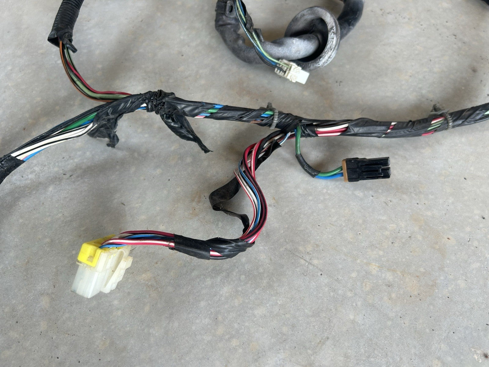 89-94 Nissan 240sx LEFT Power Window Door Harness L Wiring Subharness S13 OEM