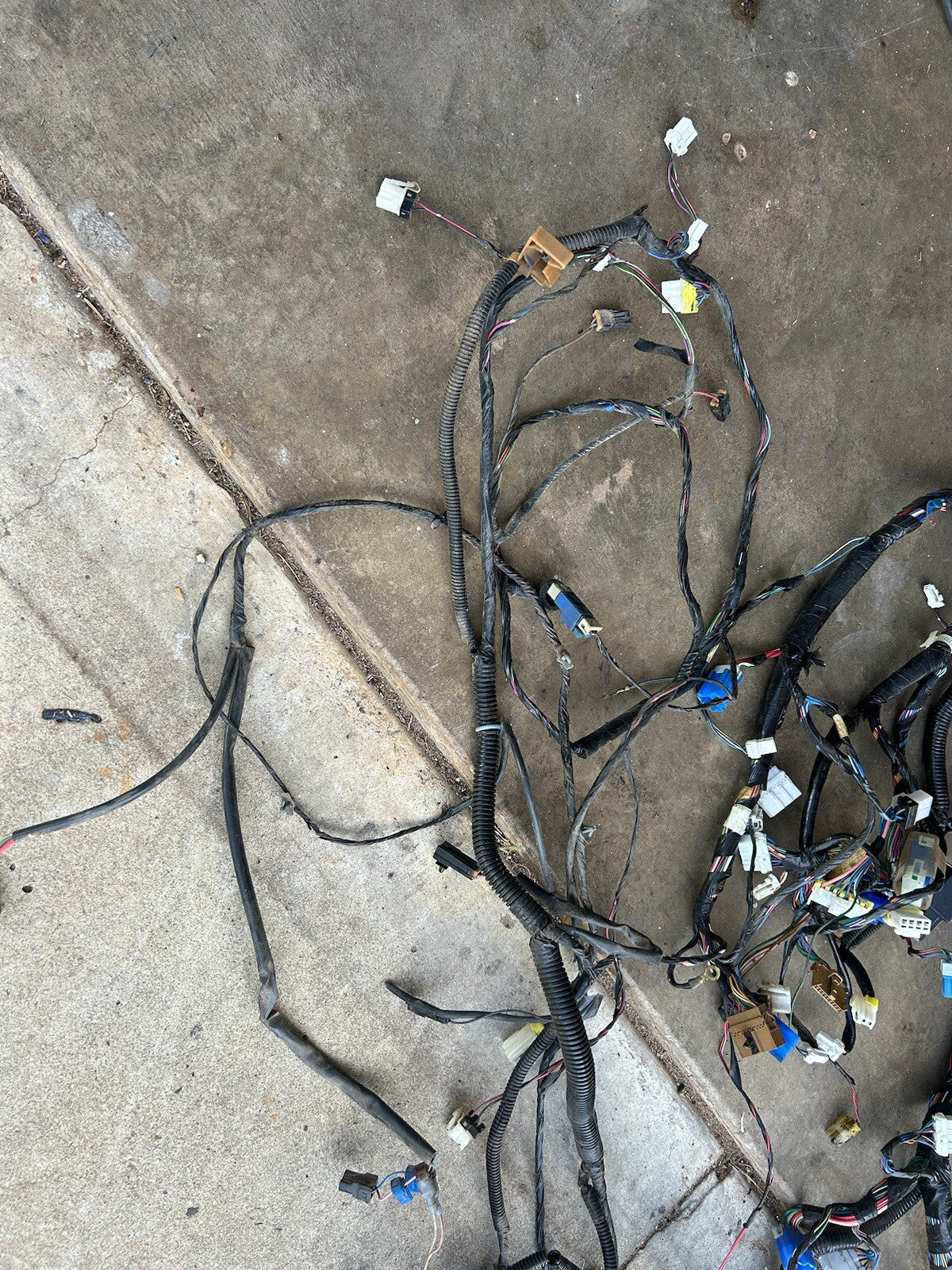 91-94 Nissan 240sx S13 VERT OEM Main Body Chassis Wiring Harness Convertible 