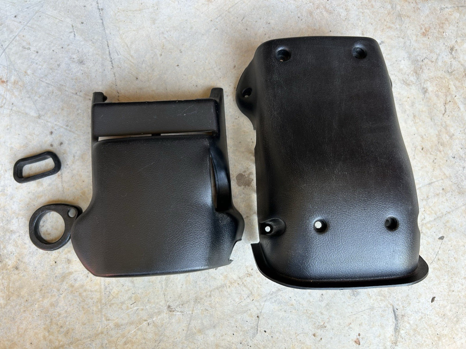 89-94 Nissan 240sx Steering Column Upper & Lower Clamshell Covers S13- GOOD Cond