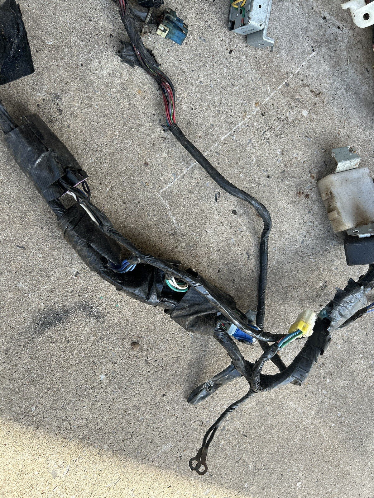 91-94 Nissan 240sx S13 VERT OEM Main Body Chassis Wiring Harness Convertible 