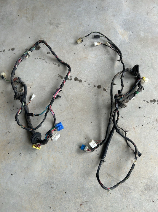 VERT Nissan 240sx Lh & RH Power Window Door Harness Wiring Subharness S13 OEM