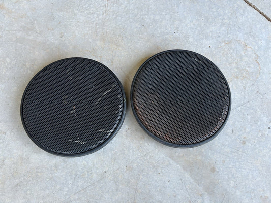 1995-1998 NISSAN 240SX S14 KOUKI DRIVER LH & RH SET DOOR SPEAKER COVER OEM