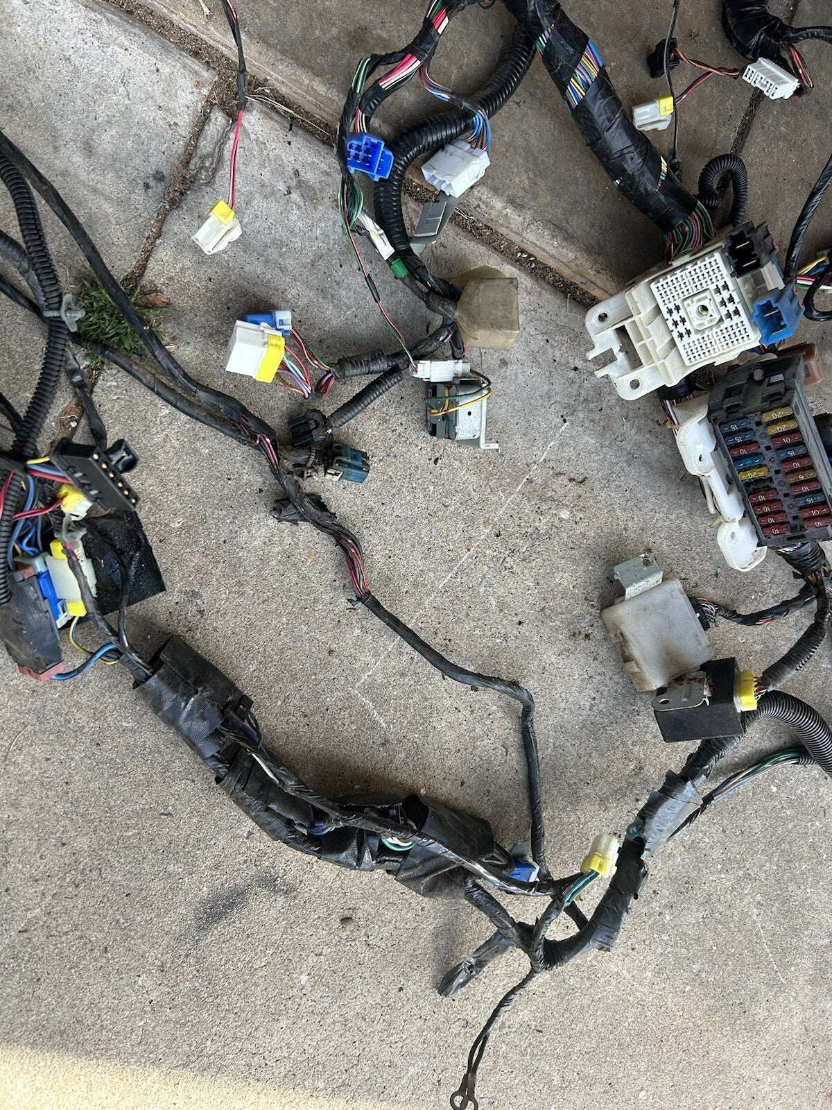 91-94 Nissan 240sx S13 VERT OEM Main Body Chassis Wiring Harness Convertible 
