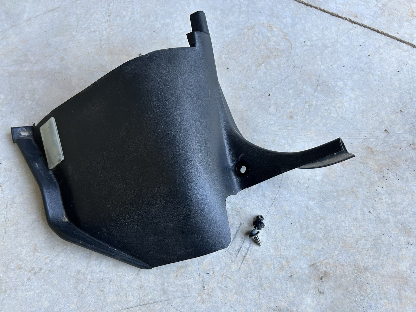 89-94 Nissan 240sx Right Side Kick Panel S13 Black Interior Trim W Hardware!