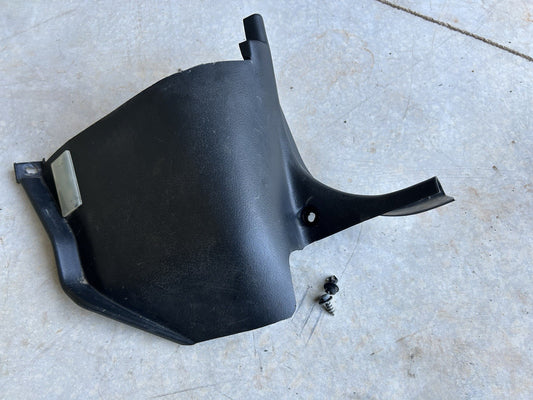 89-94 Nissan 240sx Right Side Kick Panel S13 Black Interior Trim W Hardware!