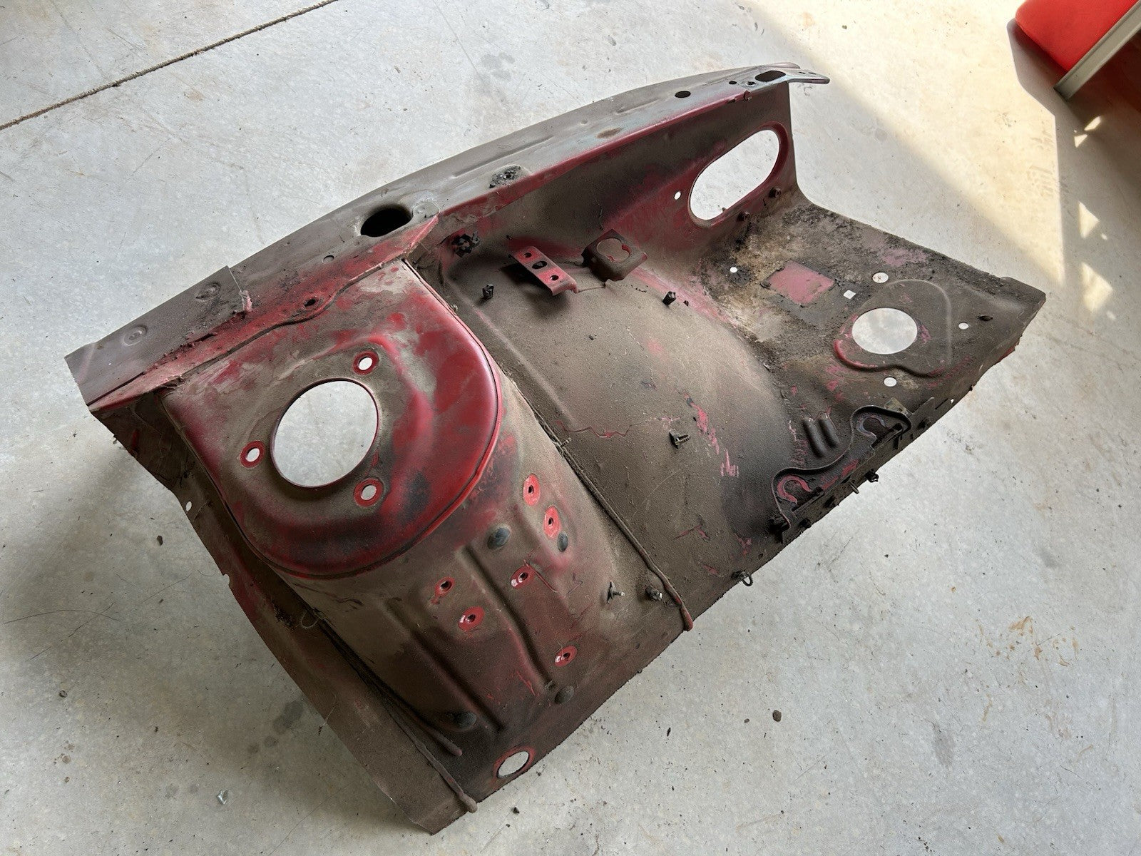 89-94 Nissan 240sx S13 Left Front Clip Cut Hood Ledge Strut Tower Fender metal 