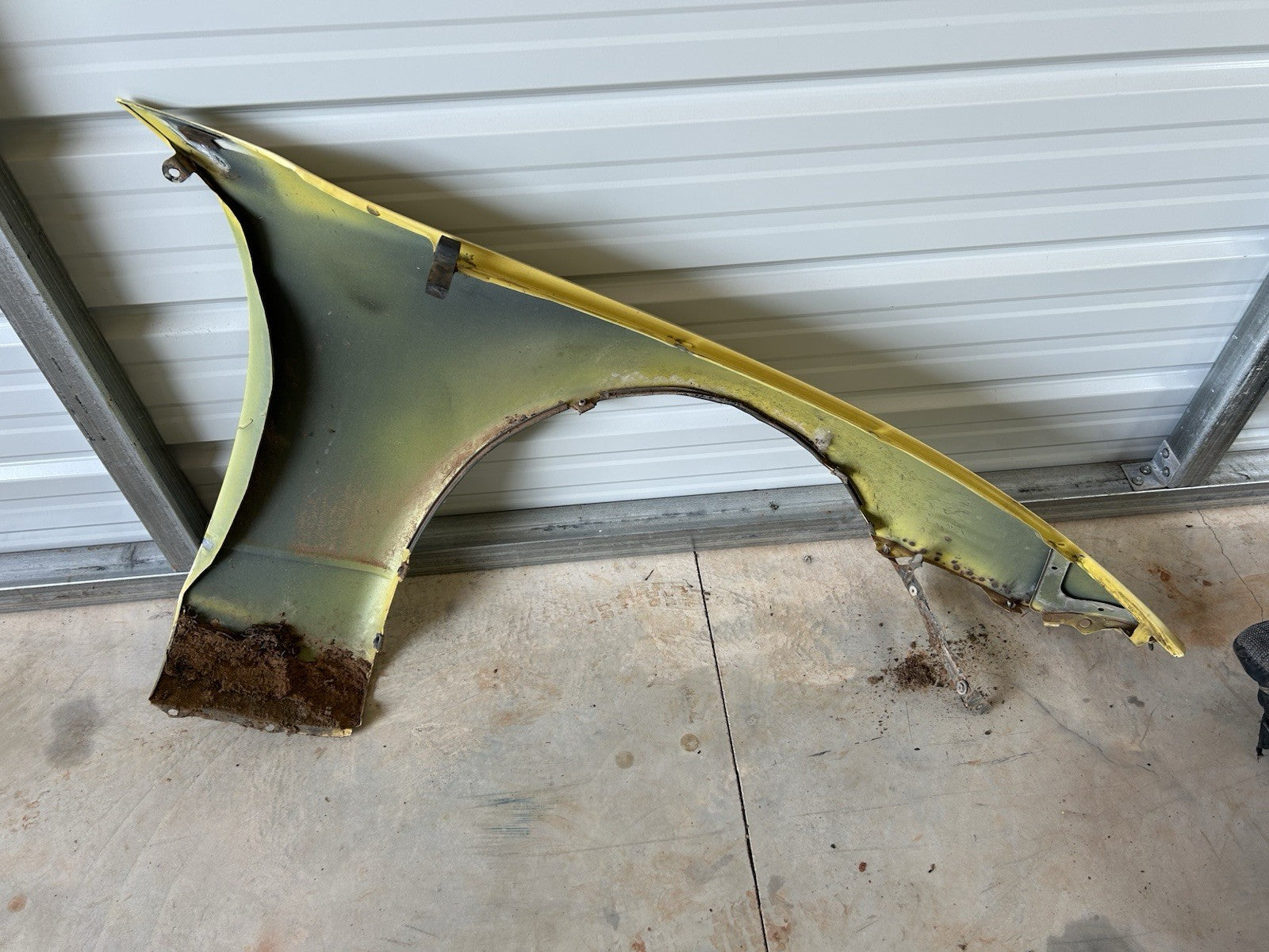 90-96 Nissan 300zx Z32 OEM LH Left Driver Side Front Fender Panel Yellow