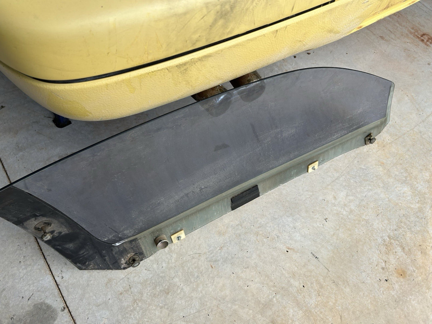 90-95 NISSAN Z32 300ZX COUPE 2+0 LEFT DRIVER DOOR GLASS WINDOW OEM
