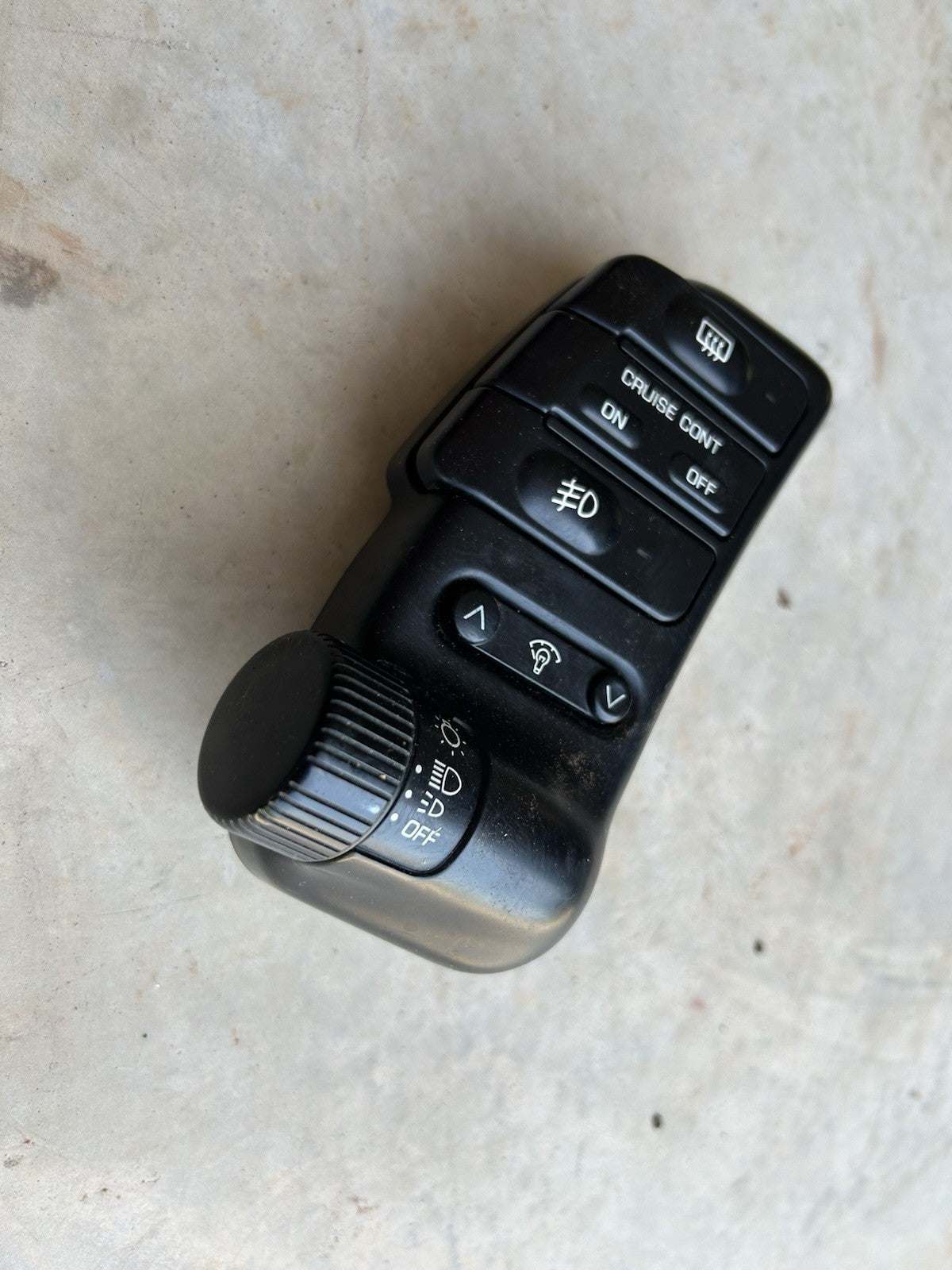 92-96 NISSAN Z32 300ZX HEADLIGHT FOG LIGHT CRUISE DEFROST DIMMER SWITCH OEM