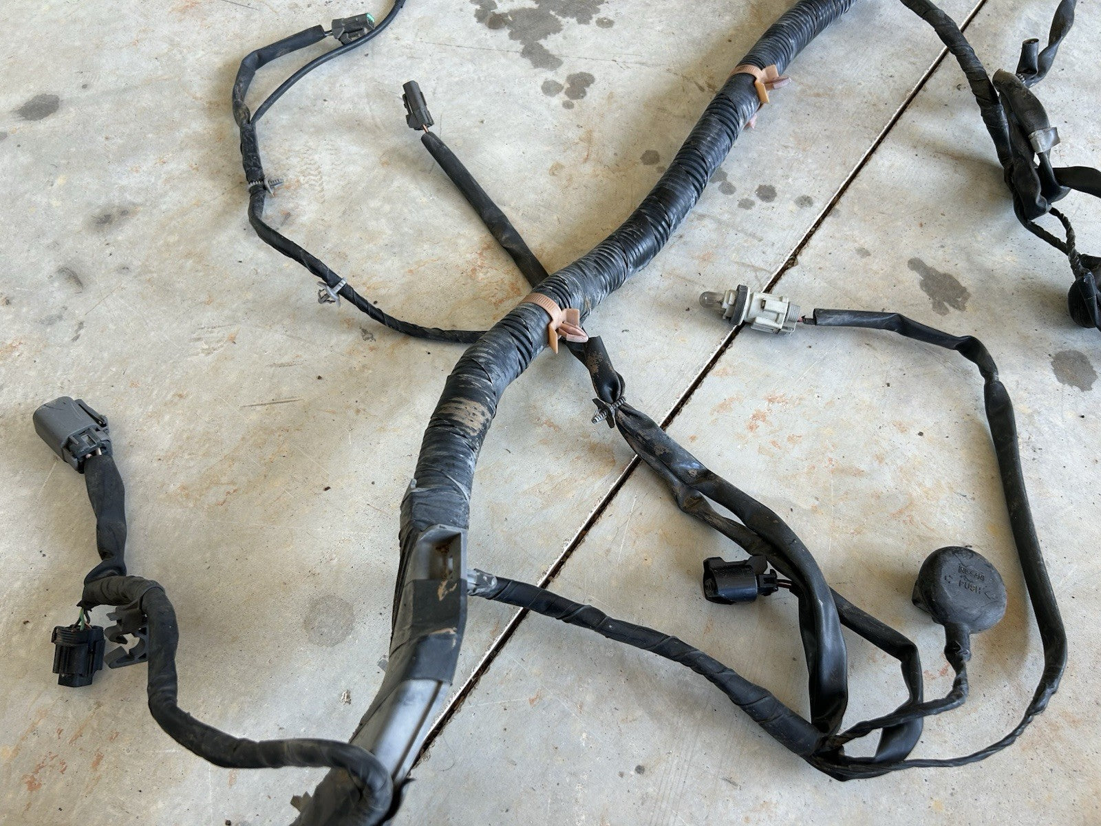 95-96 Zenki Nissan 240SX S14 OEM Engine Bay Front Chassis Wire Harness Fuse M/T