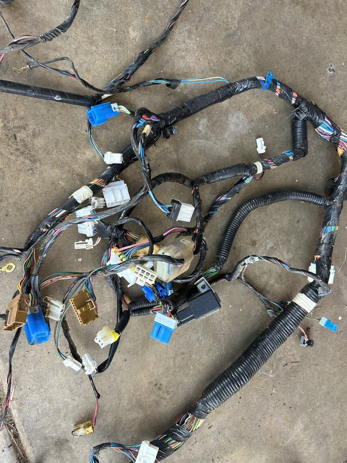 91-94 Nissan 240sx S13 VERT OEM Main Body Chassis Wiring Harness Convertible 