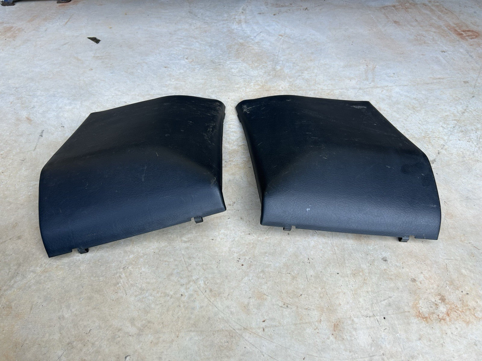 1990 Nissan 300zx Z32 2+0 OEM Black Interior Rear Hatch Trim Panels PAIR L/R