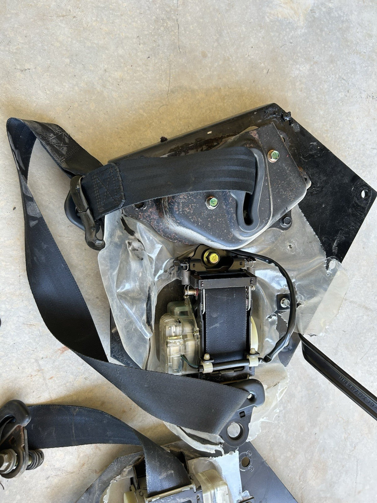 89-93 Nissan 240sx S13 Front Pair Left And Right Shoulder Seat Belts CONVERTIBLE