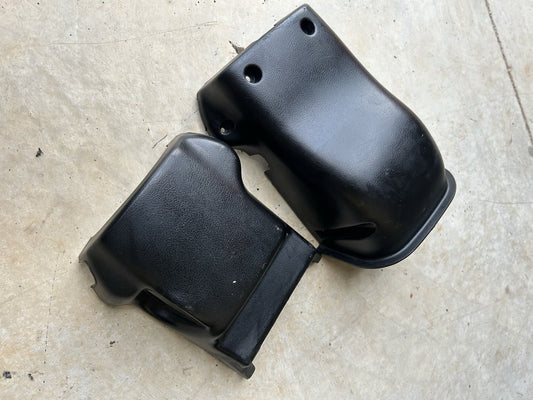 89-94 Nissan 240sx S13 Steering Column Cover Clamshell Black OEM