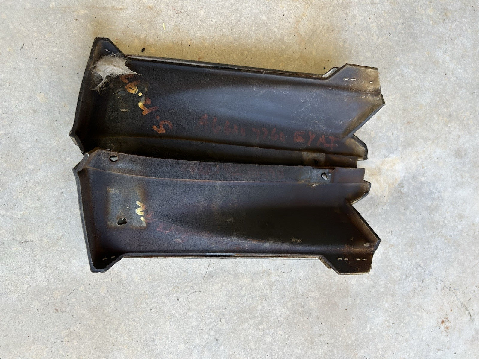 92-94 Nissan 240sx S13 Convertible OEM B Pillar Side Panel Trim PAIR L&R