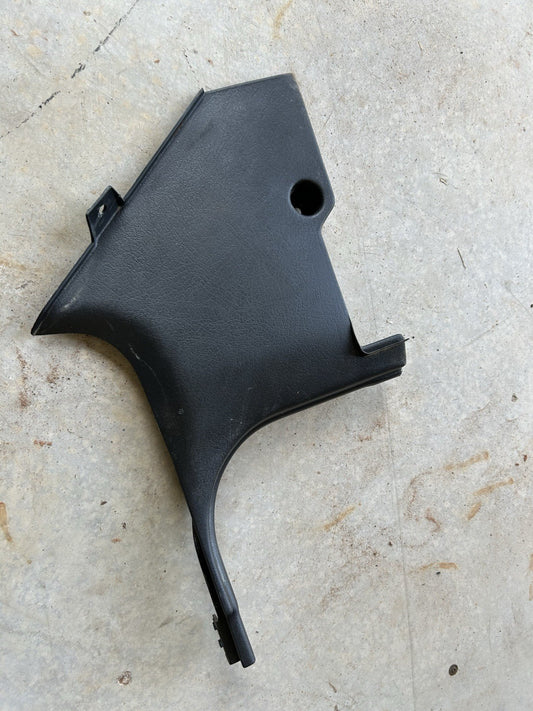 90-96 Nissan 300zx Z32 Right Kick Panel Passenger Side Black OEM RH