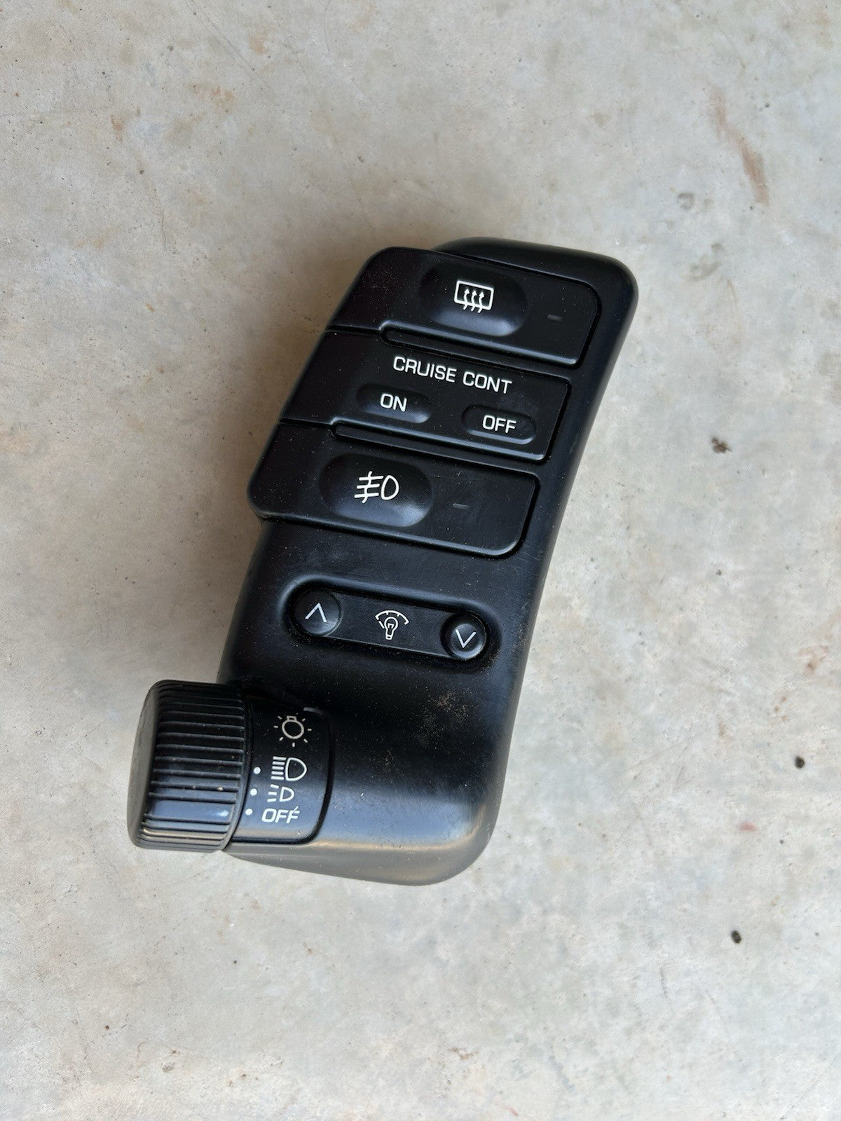 92-96 NISSAN Z32 300ZX HEADLIGHT FOG LIGHT CRUISE DEFROST DIMMER SWITCH OEM