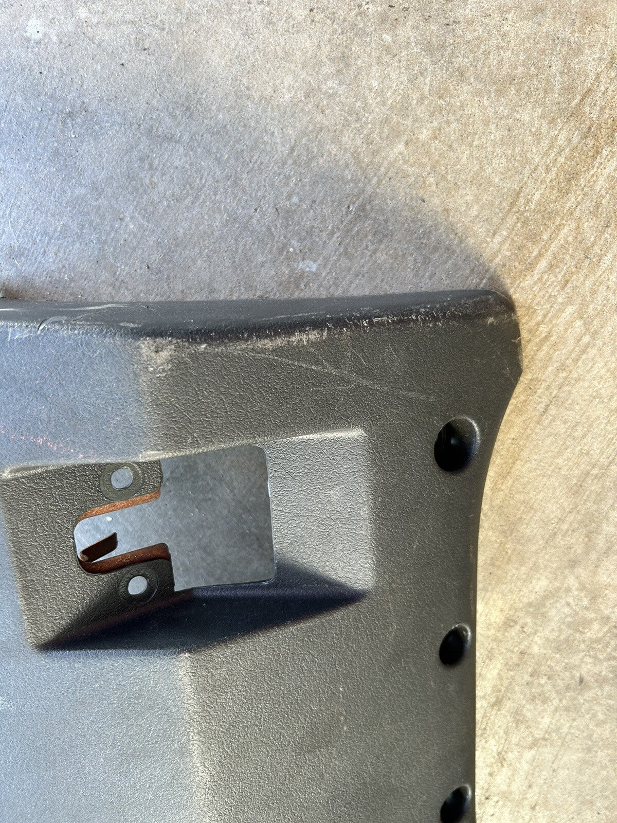 89-94 Nissan 240sx S13 Lower Dash Cover Knee Panel Black LHD OEM Used