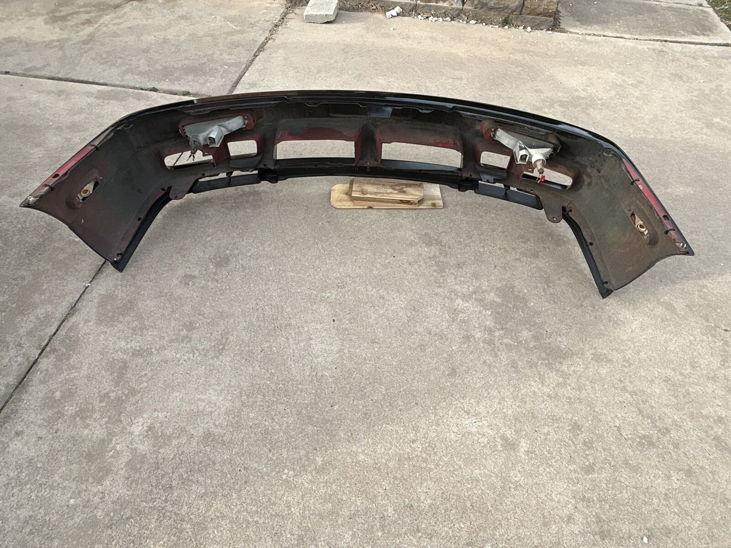 1995-1998 Nissan 240SX S14 OEM Front KOUKI Bumper w/ LIP W/ Lights USDM
