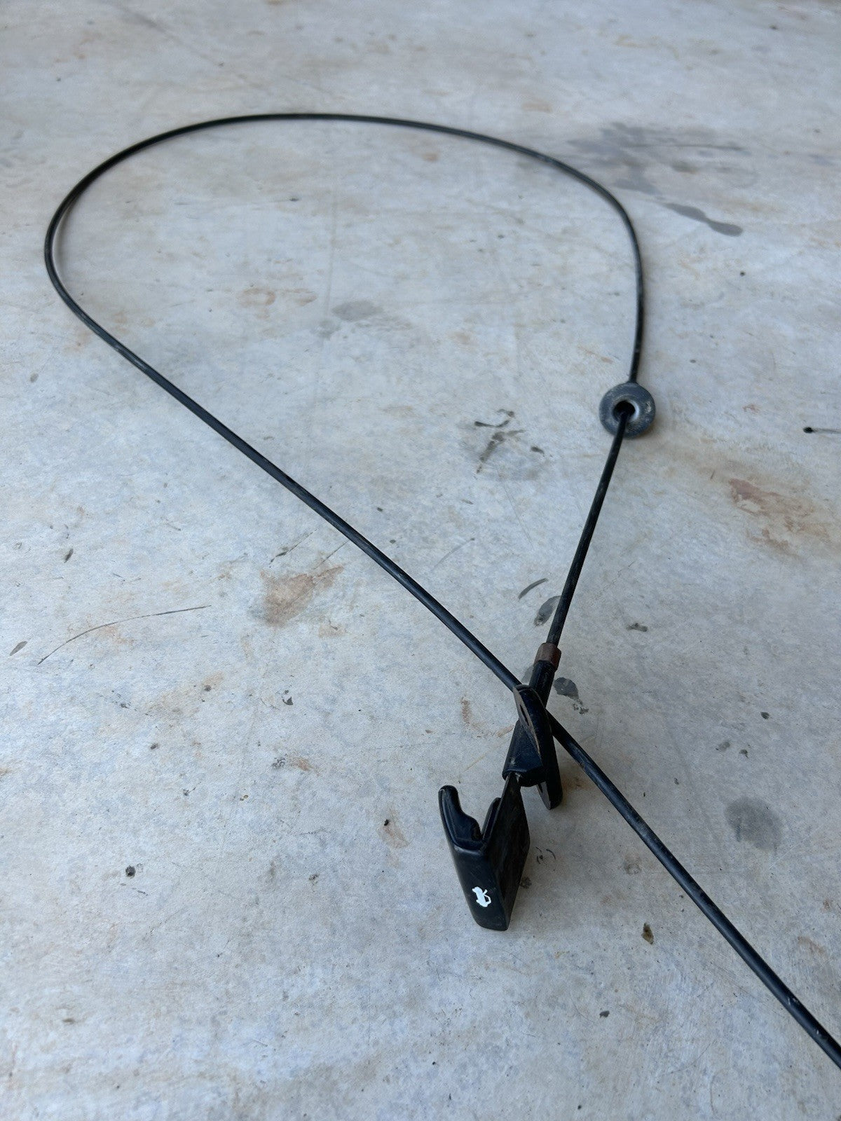 89-94 Nissan 240sx Hood Latch Release Cable & Lever Assembly Pull Handle S13 OEM
