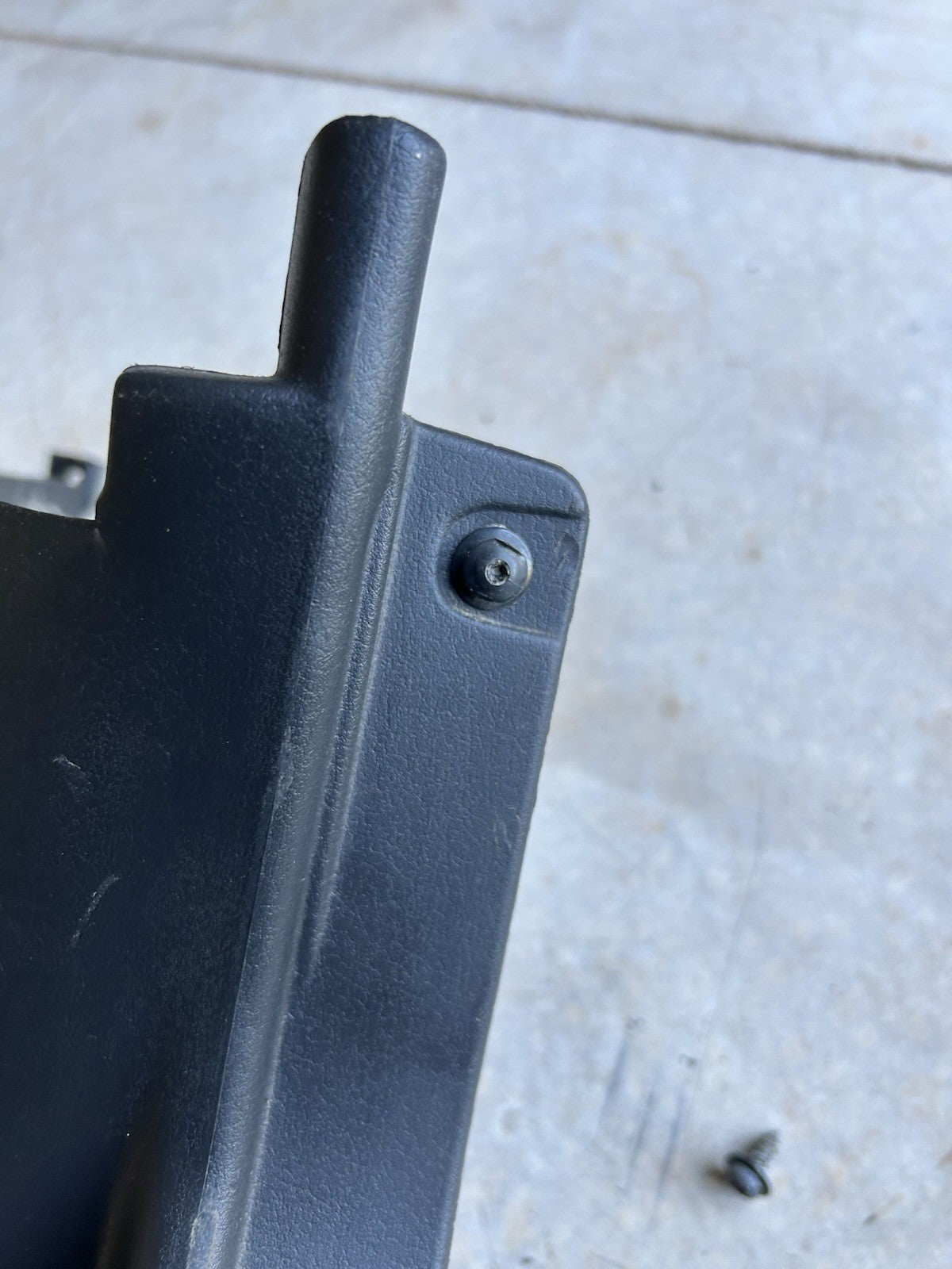 89-94 Nissan 240sx Right Side Kick Panel S13 Black Interior Trim W Hardware!