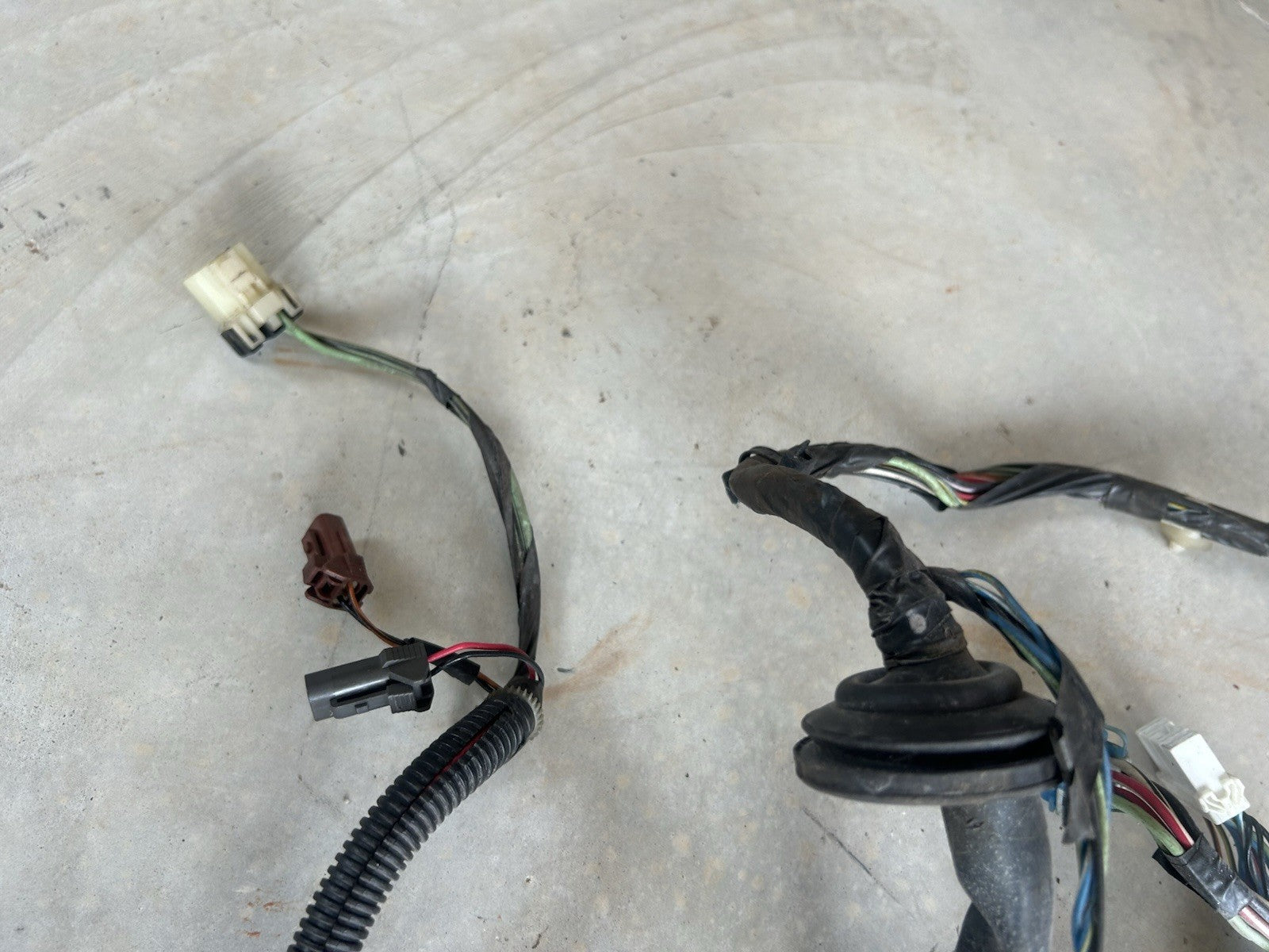 89-94 Nissan 240sx LEFT Power Window Door Harness L Wiring Subharness S13 OEM