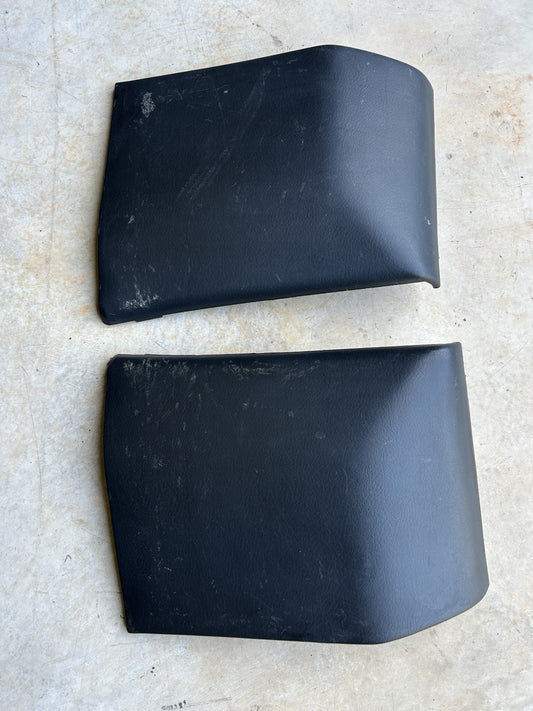 1990 Nissan 300zx Z32 2+0 OEM Black Interior Rear Hatch Trim Panels PAIR L/R