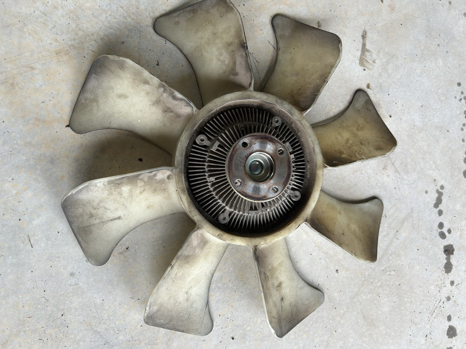 1989-1998 Nissan 240sx S13 S14 KA24E KA24DE Fan Blade with Fan Clutch OEM