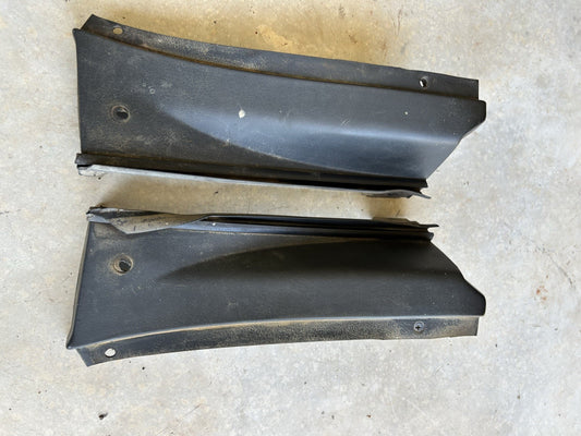 92-94 Nissan 240sx S13 Convertible OEM B Pillar Side Panel Trim PAIR L&R