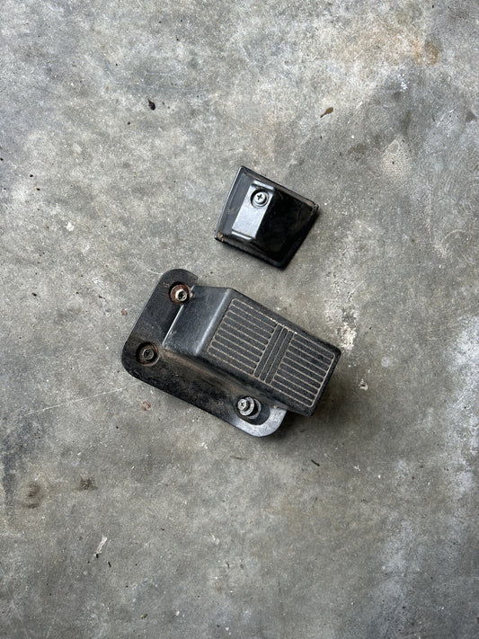 Nissan 240sx S13 OEM Dead Pedal Foot Rest 1989-1994 With Gas Pedal Trim!