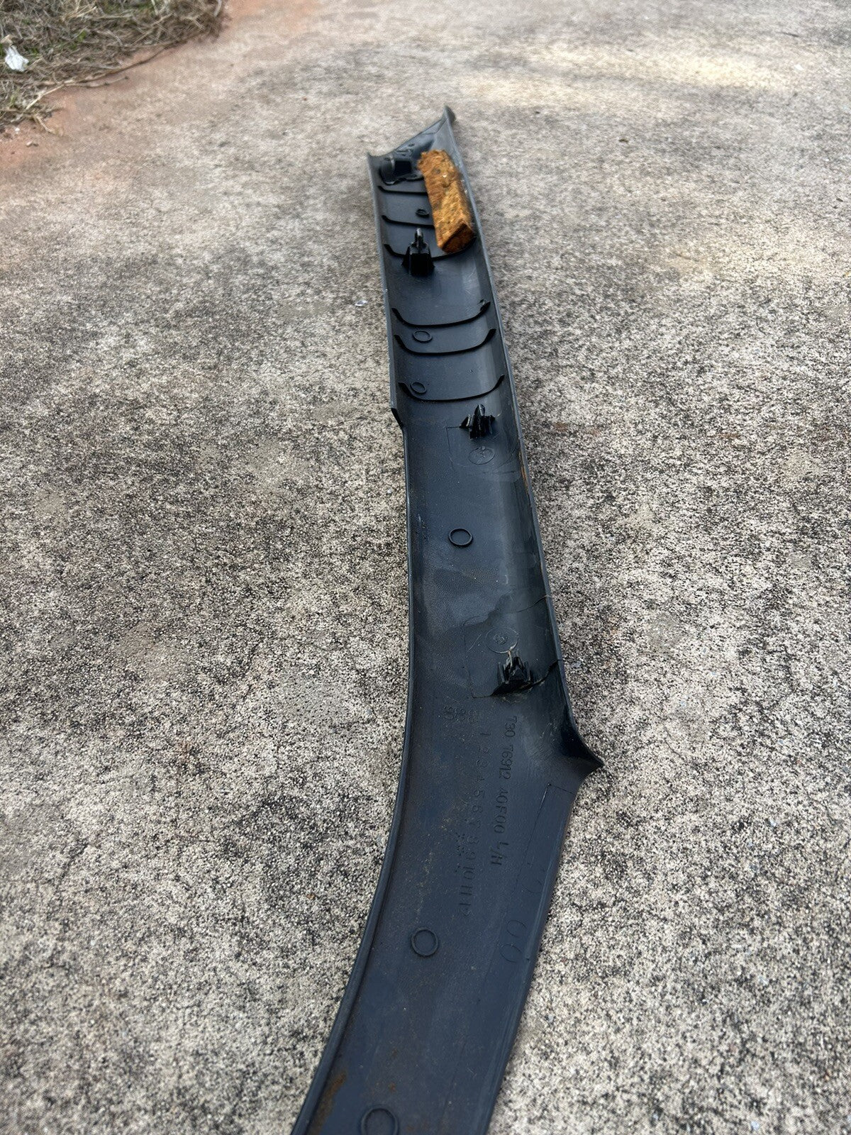 89-93 Nissan 240sx S13 OEM Black Interior RH & LH Passenger Side A Pillar Trims