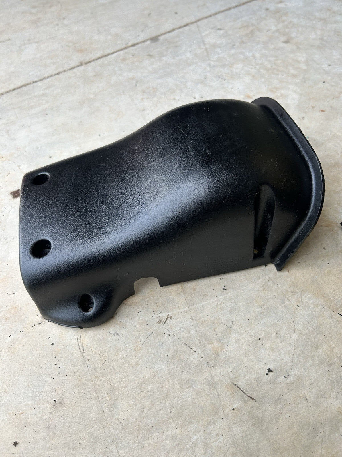 89-94 Nissan 240sx S13 Steering Column Cover Clamshell Black OEM