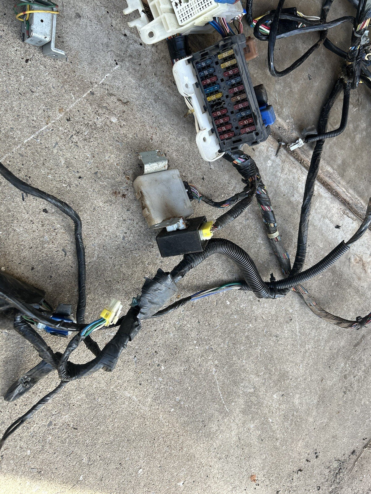 91-94 Nissan 240sx S13 VERT OEM Main Body Chassis Wiring Harness Convertible 
