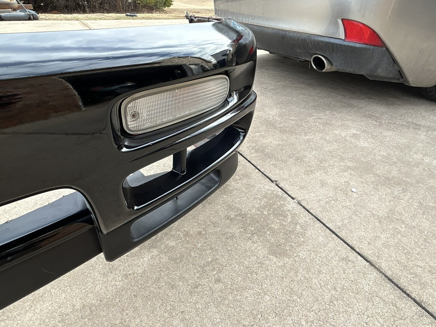 1995-1998 Nissan 240SX S14 OEM Front KOUKI Bumper w/ LIP W/ Lights USDM