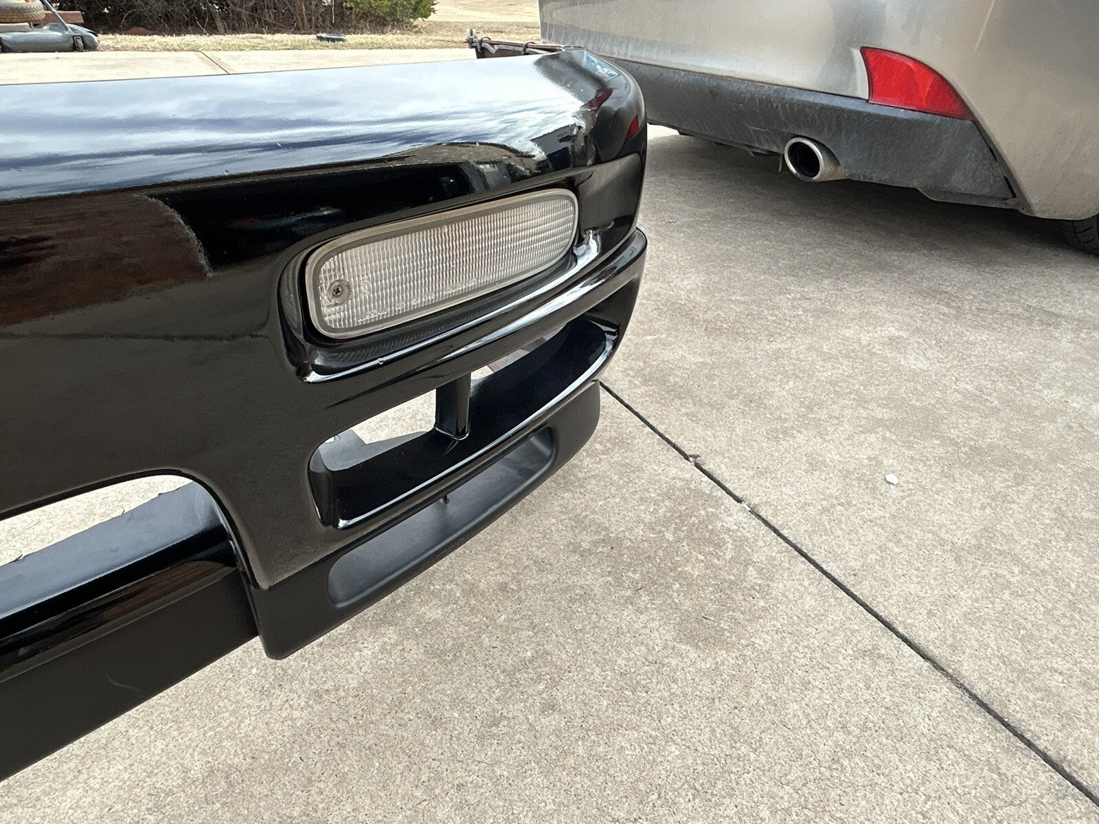 1995-1998 Nissan 240SX S14 OEM Front KOUKI Bumper w/ LIP W/ Lights USDM