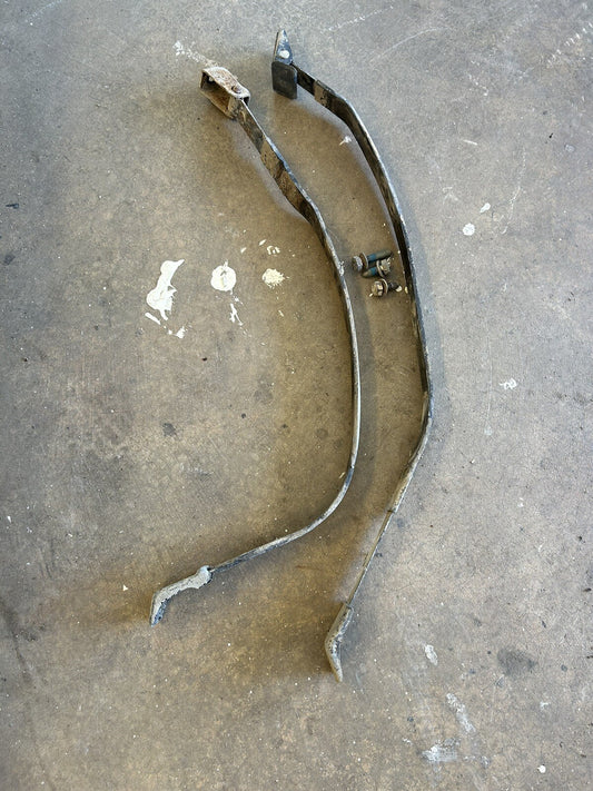 89-94 Nissan 240sx Fuel Tank Straps S13 Gas Brackets Mounts