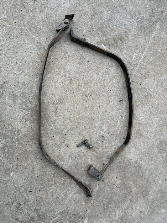 89-94 Nissan 240sx Fuel Tank Straps S13 Gas Brackets Mounts