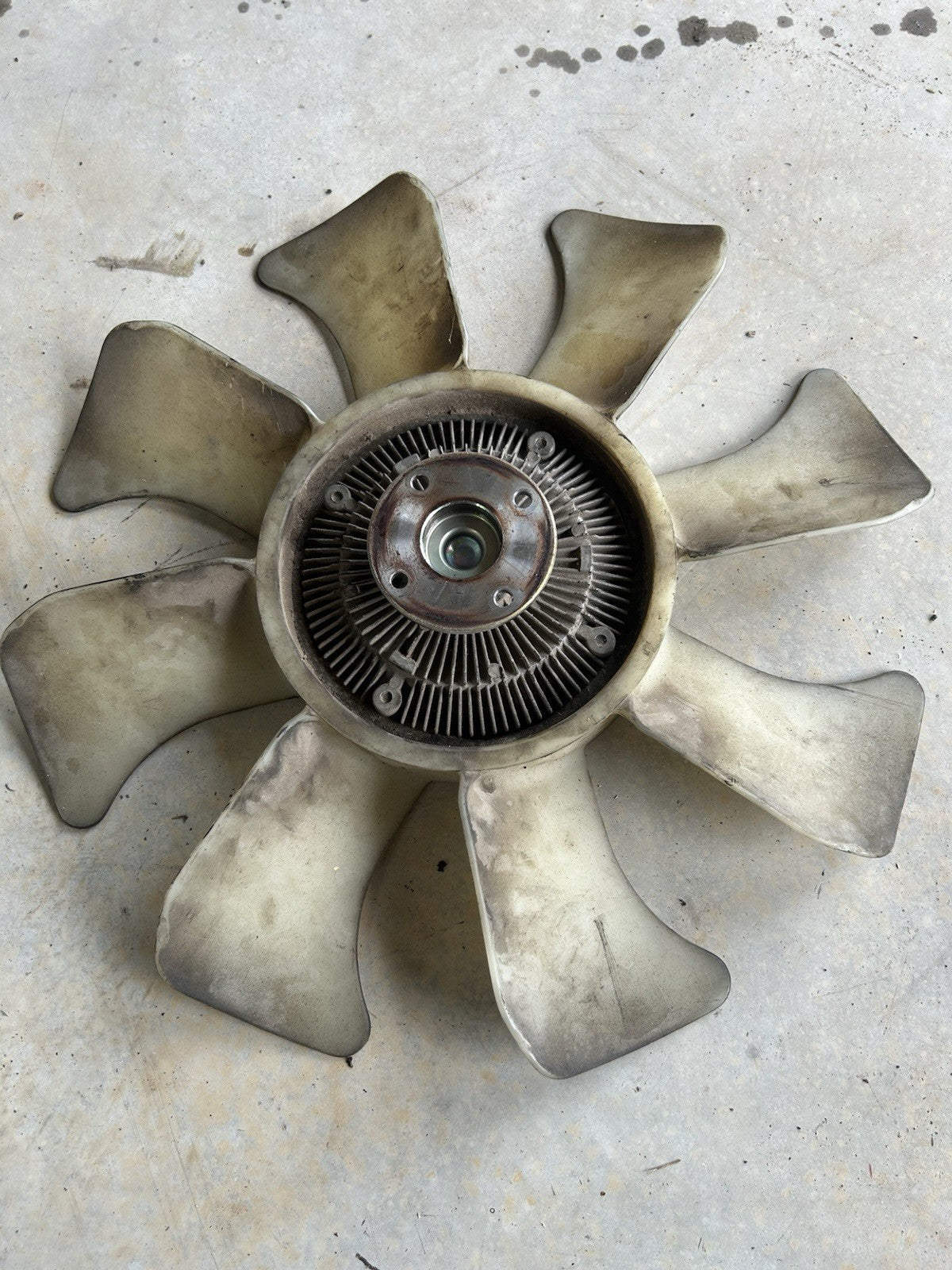 1989-1998 Nissan 240sx S13 S14 KA24E KA24DE Fan Blade with Fan Clutch OEM