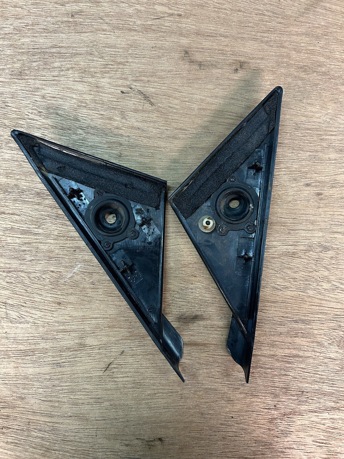 Nissan 240sx S13 89-94 Driver Passenger Manual Mirror Trim Panels SET PAIR LH RH