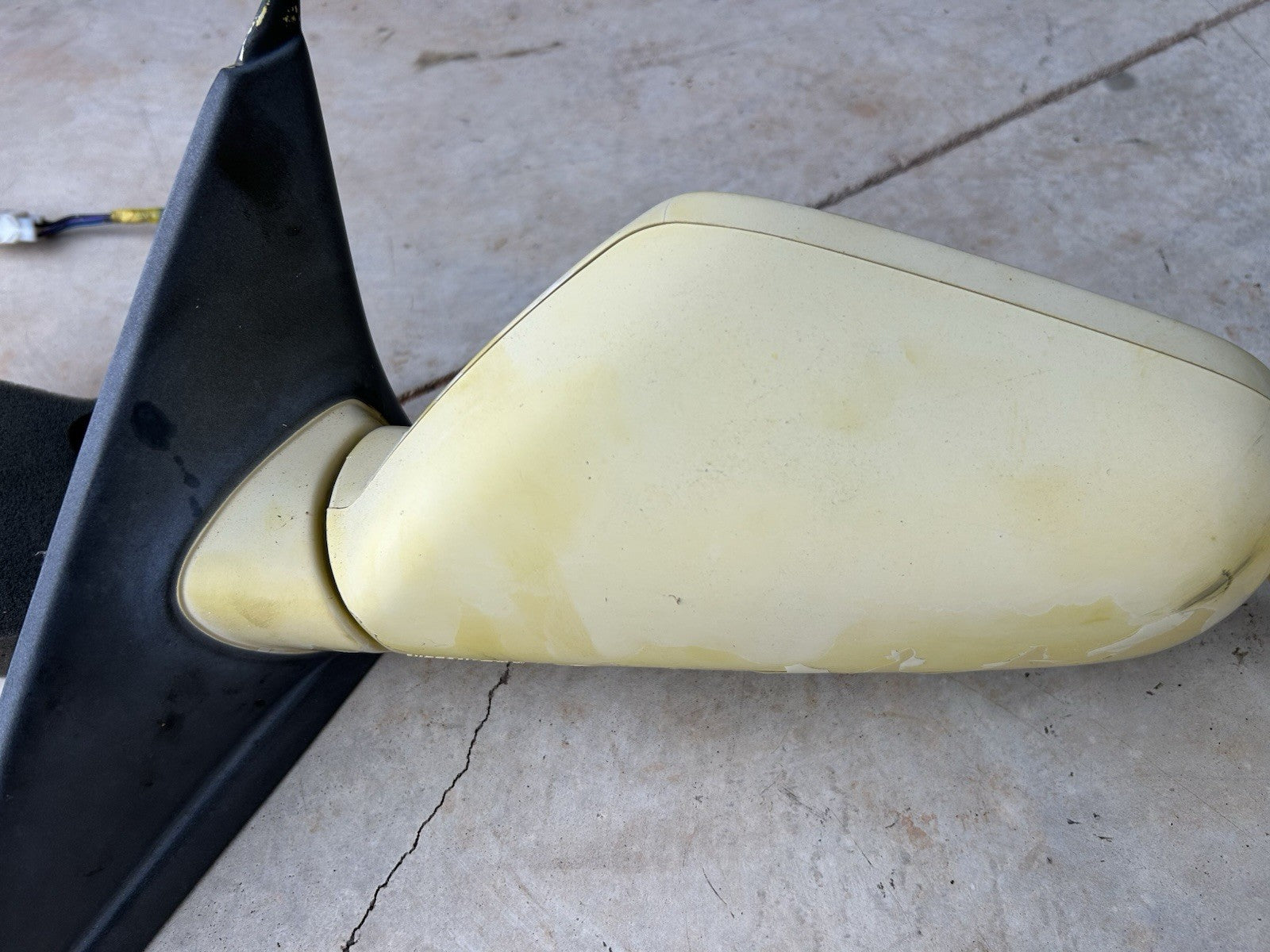 90-96 Nissan Z32 300zx Left & Right Door Exterior Side Power Mirror OEM Yellow