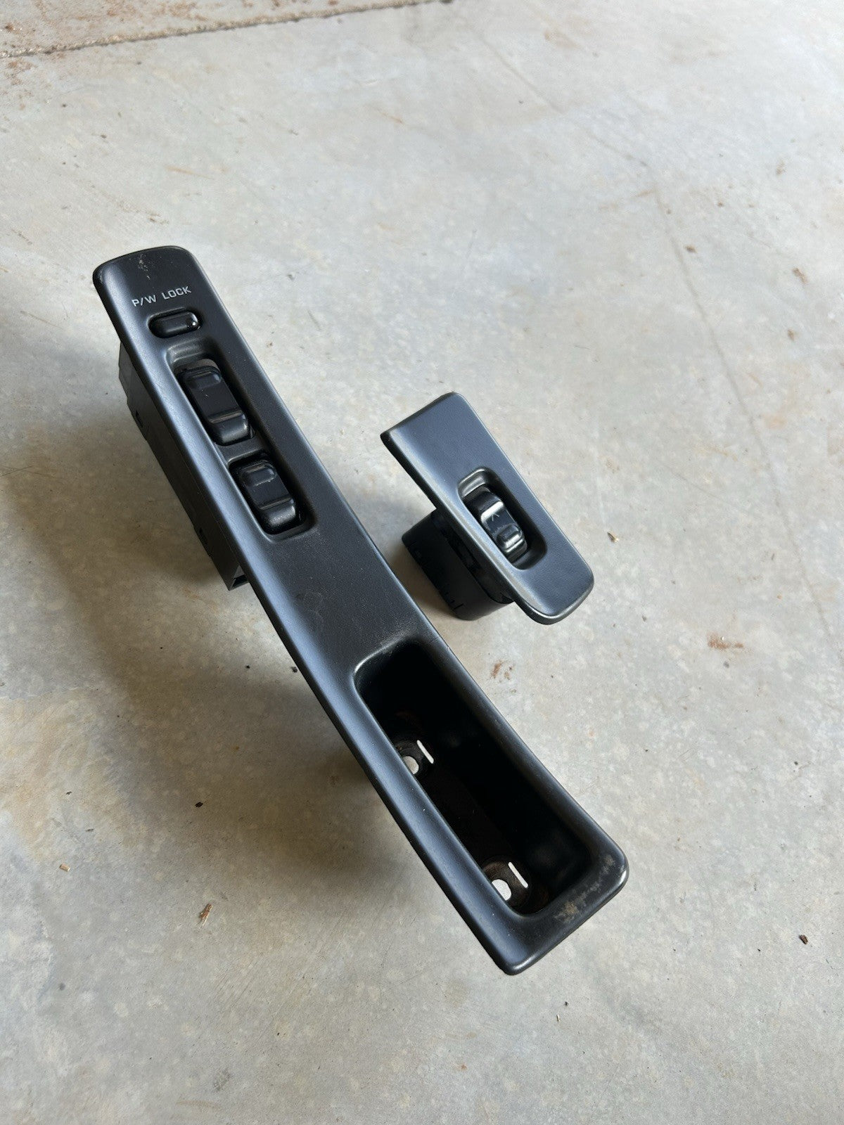 90-96 Nissan 300zx Z32 Left & Right Side SET Window Switch Bezel Door Lock OEM