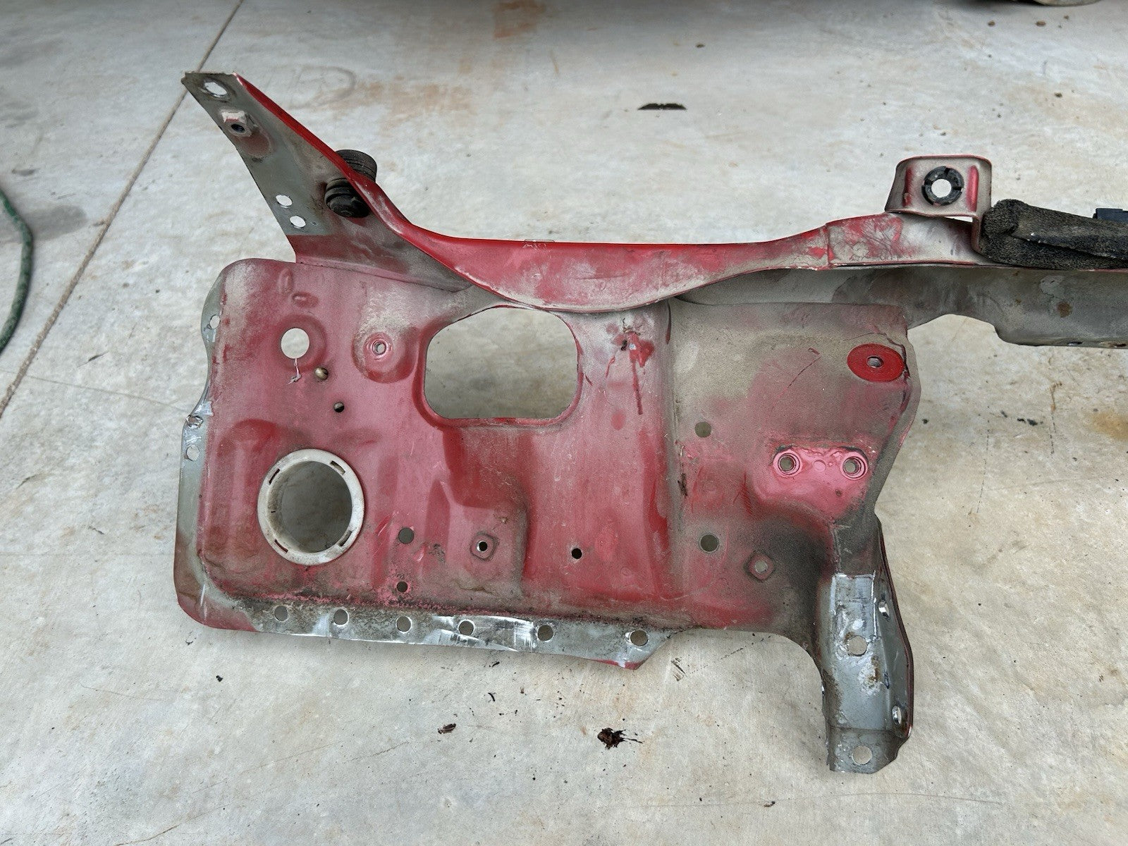 1989-1994 Nissan 240SX S13 OEM Front Radiator Support Metal Cut Replace Core 
