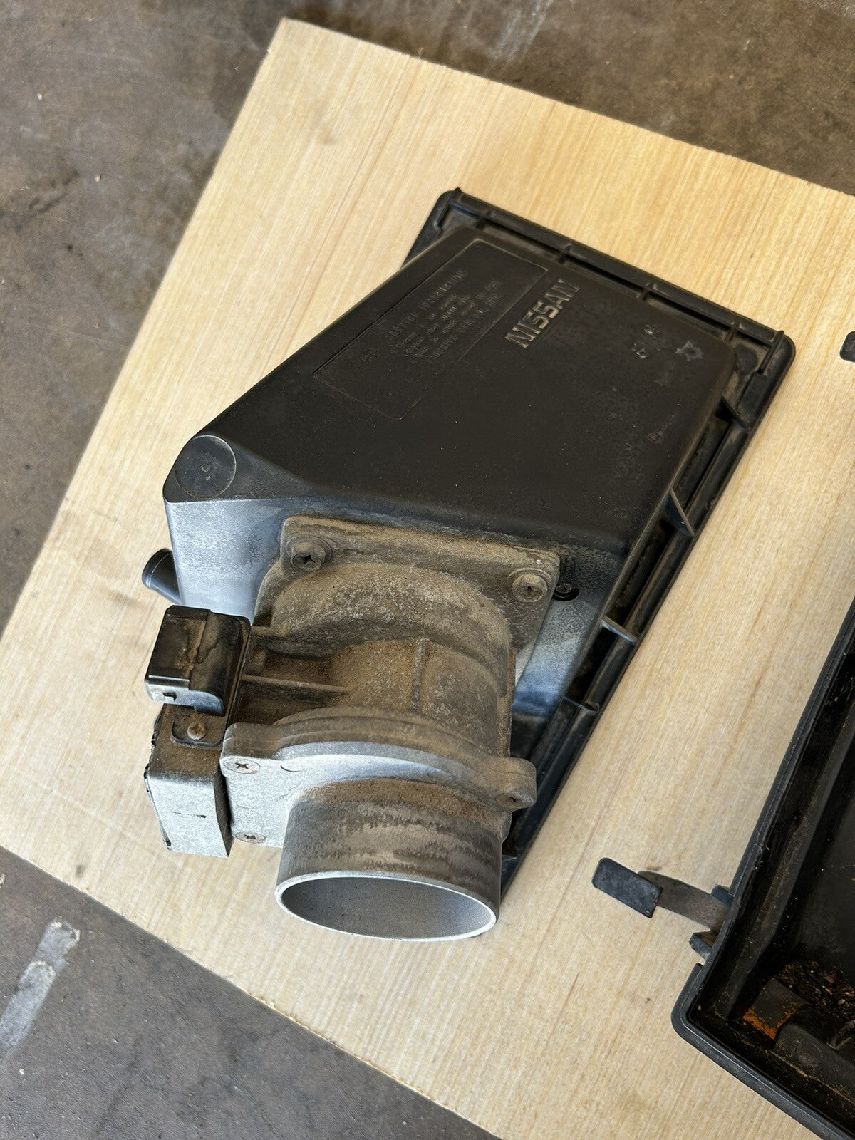 89-94 OEM S13 Nissan 240sx Ka24de Air Box Intake Filter Housing W/ MAF