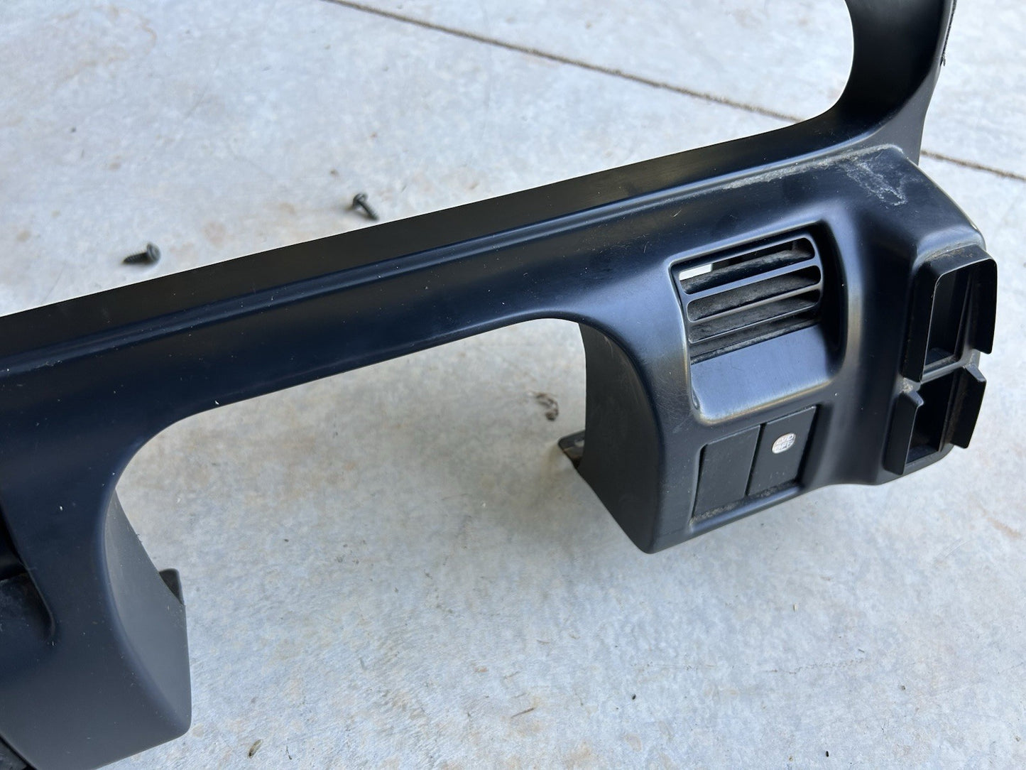 1989-1994 Nissan 240sx S13 OEM Instrument Gauge Cluster Dash Trim Bezel Surround