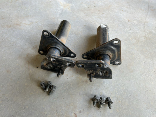 90-96 NISSAN Z32 300ZX SET OF 2 FRONT BUMPER IMPACT SHOCK ABSORBER OEM