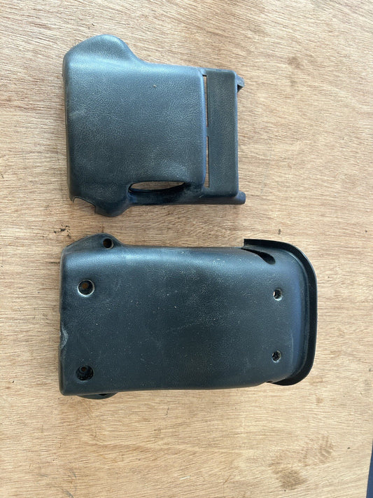 89-94 Nissan S13 240sx Steering Column Cover Clamshell Black OEM