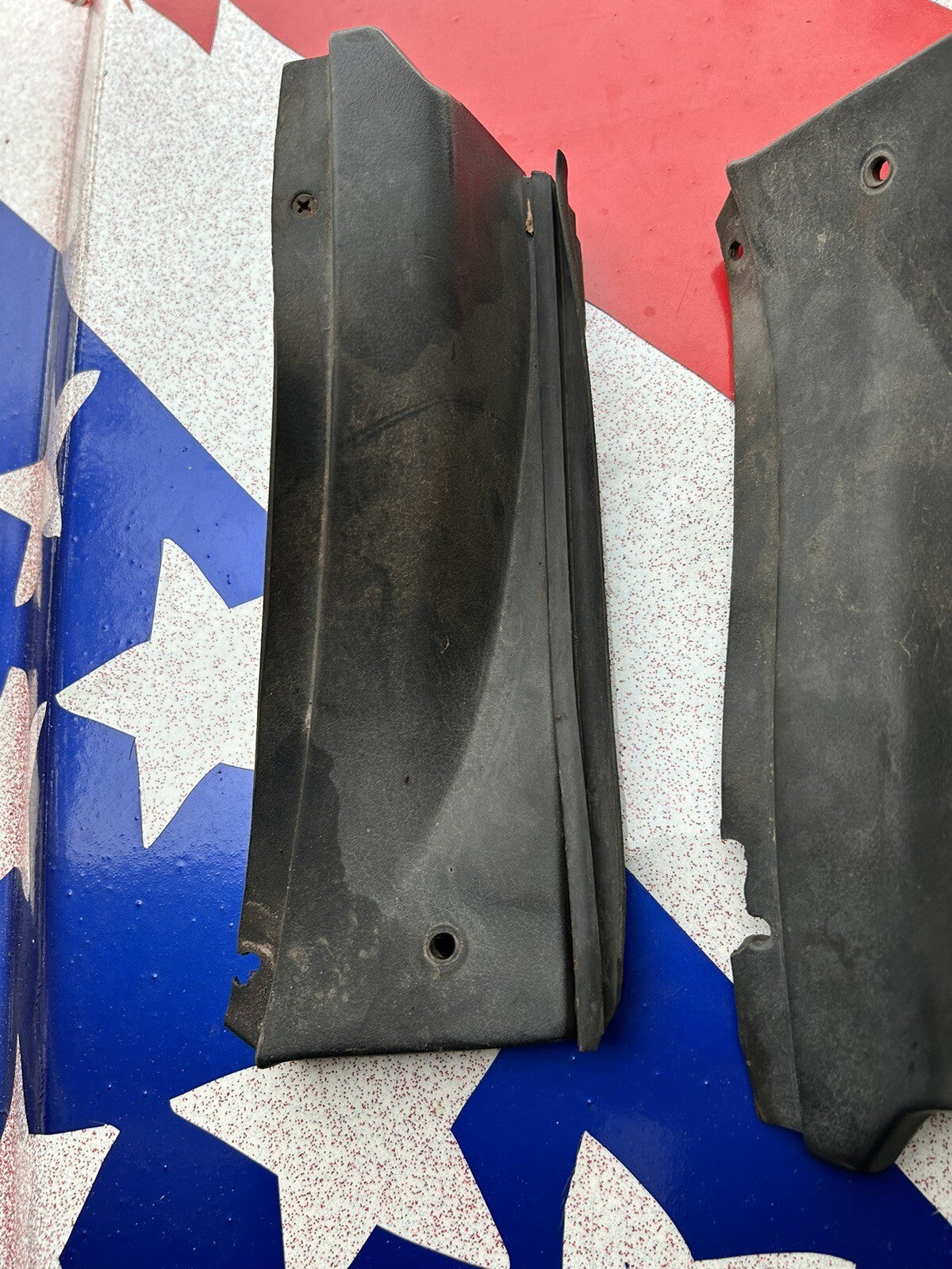 92-94 Nissan 240sx S13 Convertible OEM B Pillar Side Panel Trim PAIR L&R