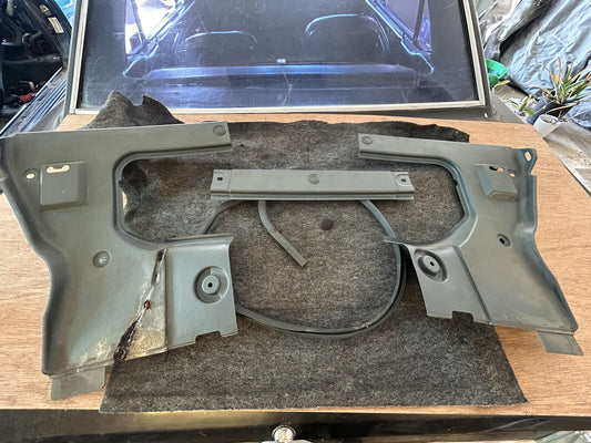 95-98 Nissan 240sx S14 OEM Interior Back Seat Rear Panel Trim BLUE